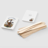 Create Your Own Crescent Moon Serenade on Violin Fächer (Non-assembled)