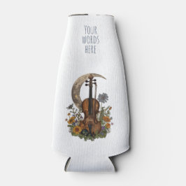 Create Your Own Crescent Moon Serenade on Violin Flaschenkühler