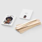 Create Your Own Crescent Moon Song on Violin Fächer (Non-assembled)