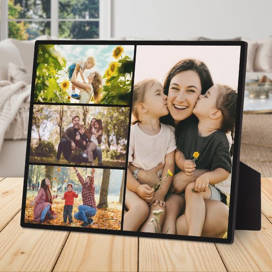 Create Your Own Custom 4 Photo Collage Fotoplatte