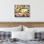 Create Your Own Custom 6 Photo Collage Leinwanddruck (Insitu (Schlafzimmer))