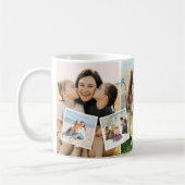 Create Your Own Custom 8 Photo Collage Kaffeetasse (Links)