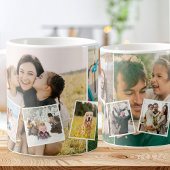 Create Your Own Custom 8 Photo Collage Kaffeetasse
