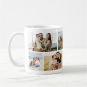 Create Your Own Custom 8 Photo Collage Kaffeetasse (Links)