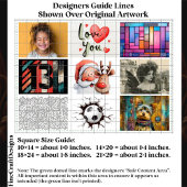 Create Your Own Custom 9 Photo Landscape Decoupage Seidenpapier