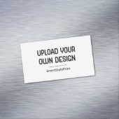 Create Your Own Custom Business Card Magnet (Beispiel)