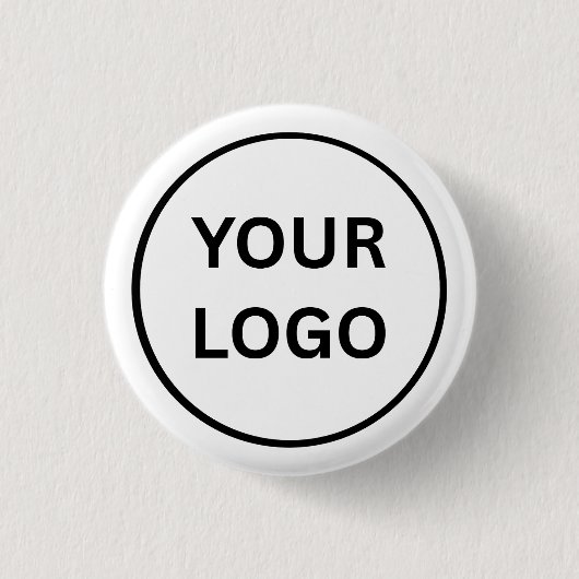 Create Your Own Custom Business Logo 1¼ Inc Button (Vorderseite)