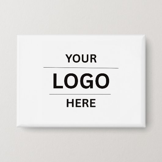 Create Your Own Custom Business Logo Button (Vorderseite)