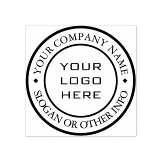 Create Your Own Custom Business Logo Gummistempel