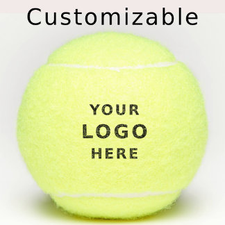 Create Your Own Custom Business Logo Tennisbälle
