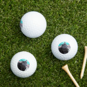 Create Your Own Custom Cat Owner Gift Pet Golfball (Insitu Gras)