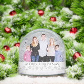 Create Your Own Custom Christmas Photo Schneekugeln (Weihnachten)