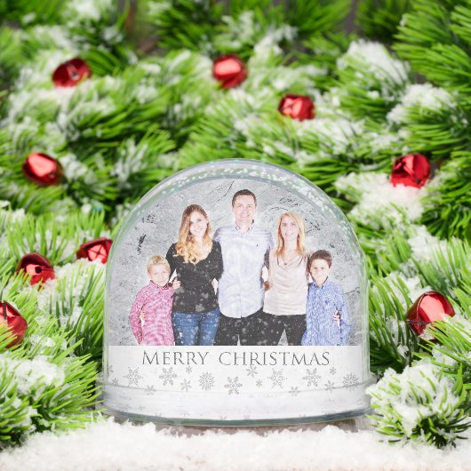 Create Your Own Custom Christmas Photo Schneekugeln (Weihnachten)