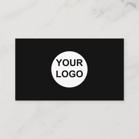 Create Your Own Custom Corporate Logo  Visitenkarte (Vorderseite)
