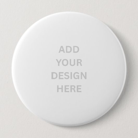 Create Your Own Custom Design 4'' Round Button (Vorderseite)