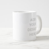 Create Your Own Custom Design Jumbo Mug Jumbo-Tasse (Vorderseite Rechts)