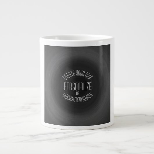 Create Your Own - Custom Design Jumbo-Tasse (Vorderseite)