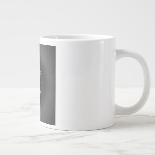Create Your Own - Custom Design Jumbo-Tasse (Rechts)