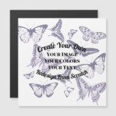 Create Your Own Custom Design Magnetic Card Magnetkarte (Vorne/Hinten)
