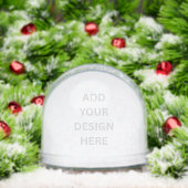 Create Your Own Custom Design Snow Globes Schneekugeln (Weihnachten)