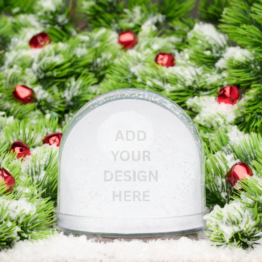 Create Your Own Custom Design Snow Globes Schneekugeln (Weihnachten)