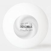 Create Your Own Custom Design Tischtennisball (Vorderseite)