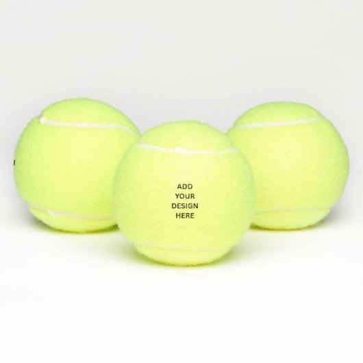 Create Your Own Custom Design Unbranded Tennisbälle (Multi)