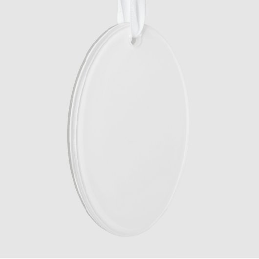  Create Your Own Custom Editable Photo Template Ornament (Vorderseite)