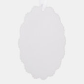 Create Your Own Custom Editable Photo Template Ornament Karte (Rechts)