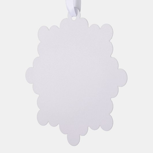 Create Your Own Custom Editable Photo Template Ornament Karte (Linke Ecke)