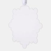  Create Your Own Custom Editable Photo Template Ornament Karte (Linke Ecke)