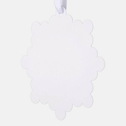  Create Your Own Custom Editable Photo Template Ornament Karte (Linke Ecke)