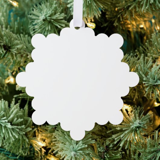 Create Your Own Custom Editable Photo Template Ornament Karte (Insitu (Baum))
