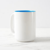 Create Your Own Custom Editable Photo Template Zweifarbige Tasse (Vorderseite Links)