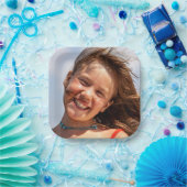 Create Your Own Custom Family Photo Pappteller (Party)