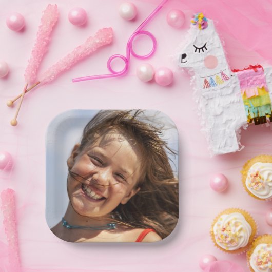 Create Your Own Custom Family Photo Pappteller (Party)