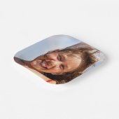 Create Your Own Custom Family Photo Pappteller (Gewinkelt)