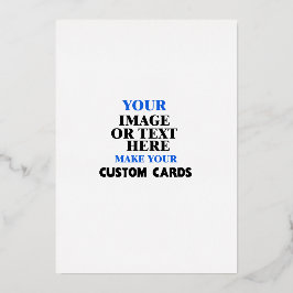 Create Your Own Custom Foil Invitations - Design Folieneinladung