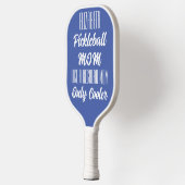 Create Your Own Custom Funny Mom  Pickleball Schläger (Links)