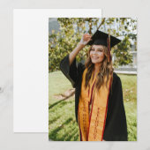 Create Your Own Custom Graduate Photo Ankündigung (Vorne/Hinten)