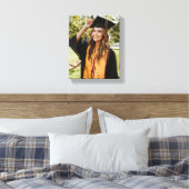 Create Your Own Custom Graduate Photo Leinwanddruck (Insitu (Schlafzimmer))