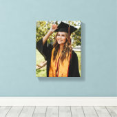 Create Your Own Custom Graduate Photo Leinwanddruck (Insitu (Holzboden))