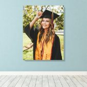 Create Your Own Custom Graduate Photo Leinwanddruck (Insitu (Holzboden))