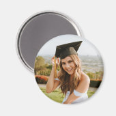 Create Your Own Custom Graduate Photo Magnet (Vorderseite/Rückseite)