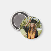 Create Your Own Custom Graduate Photo Magnet (Vorderseite/Rückseite)