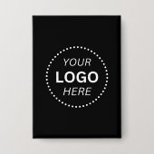 Create Your Own Custom Logo Design Rectangle Button (Vorderseite)