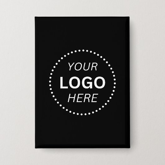 Create Your Own Custom Logo Design Rectangle Button (Vorderseite)