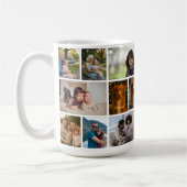 Create your own custom made 18 photo personalized kaffeetasse (Links)