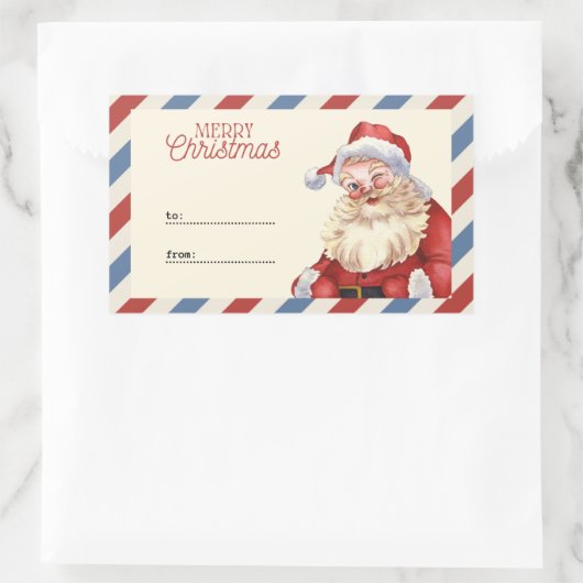 Create your own Custom Merry Christmas Sticker (Tasche)