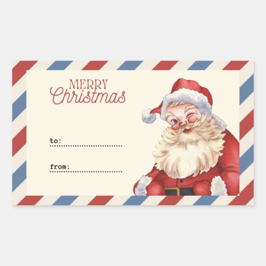 Create your own Custom Merry Christmas Sticker (Vorderseite)